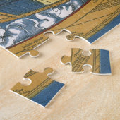 Antiek Wereldkaart met Claudius Ptolemy, 1507 Legpuzzel (Zijkant)