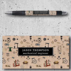 Antiek werktuigbouwkunde en natuurwetenschappen pen