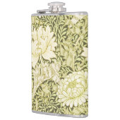 Antiek William Morris Chrysanthemum Patroon Heupfles (Links)