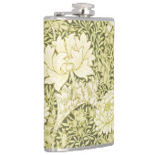 Antiek William Morris Chrysanthemum Patroon Heupfles (Rechts)