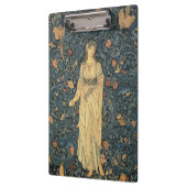 Antiek William Morris Flora Klembord (Links)