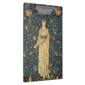 Antiek William Morris Flora Klembord (Rechts)