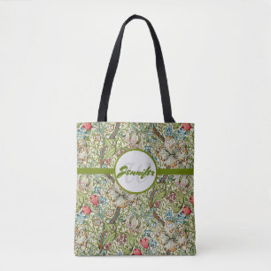  Antiek William Morris Floral Print Draagtas