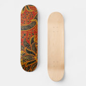 Antiek William Morris India Wallpaper Skateboard (Voorkant)