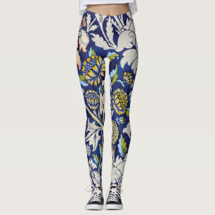 Antiek William Morris-patroon Leggings