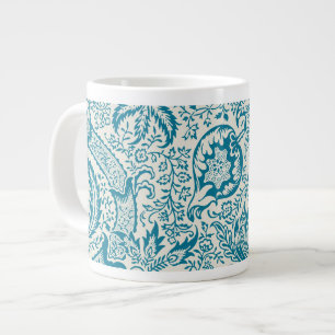 Antiek William Morris Snake's Head Print Extra Grote Beker