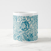 Antiek William Morris Snake's Head Print Extra Grote Beker (Voorkant)