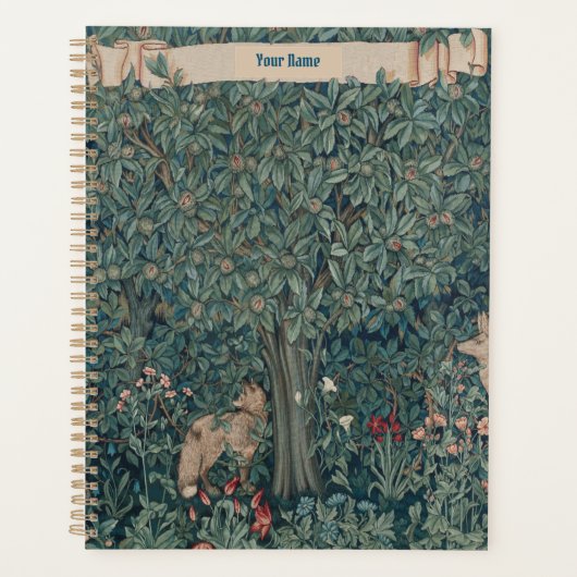 Antiek William Morris Tapestry Planner (Voorkant)
