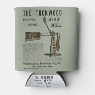 Antiek windenergie The Tuckwood Whitewater Wis 188 Blikjeskoeler