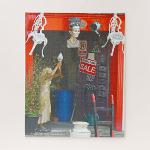 Antiek winkel Clonakilty Cork Ierland Jigzaag Puzz Legpuzzel