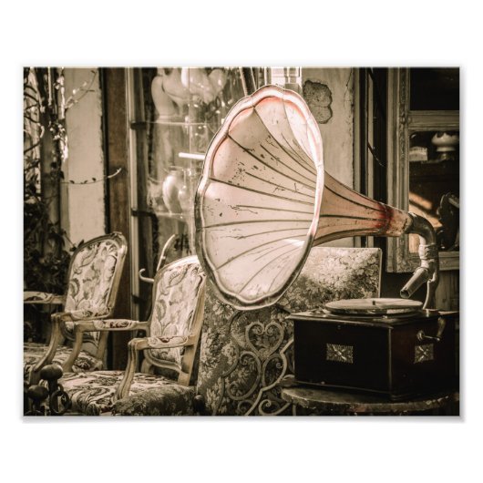 antiek winkel poster (Voorkant)