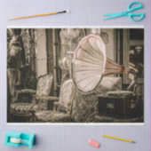 antiek winkel tissuepapier (Craft)