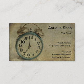 Antiek winkel visitekaartje