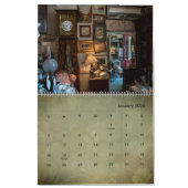 Antiek winkelmarkten en  vinnen  kalender (Jan 2026)