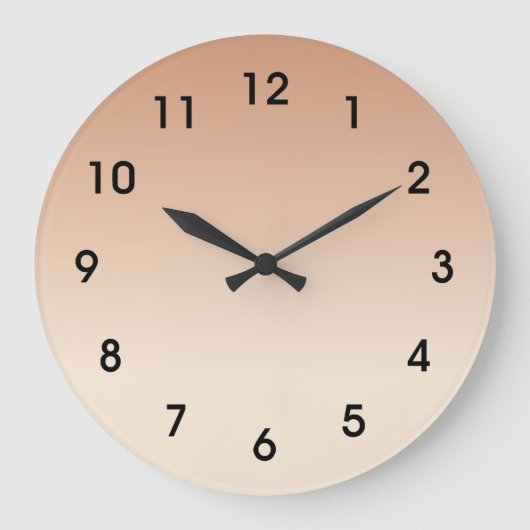 Antiek Wit en Antiek de Kleuren van de Verloop van Grote Klok (Voorkant)