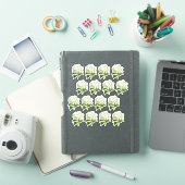 Antiek witte Stickers (iPad Cover)