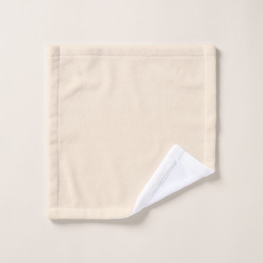 Antiek witte vaste kleur bad handdoek (Wasdoekje)