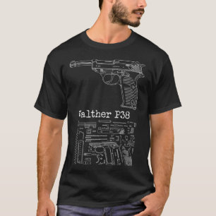 Antiek  WWII Walther P38 voor de Verzameling van P T-shirt