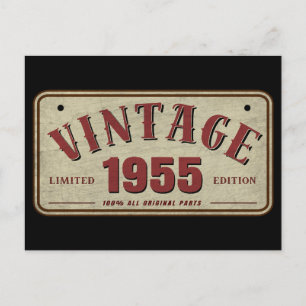 Antieke 1955 Limited Edition Alle Originele Onderd Briefkaart