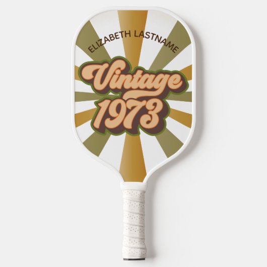 Antieke 1973 Custom Pickleball Paddle (Voorkant)