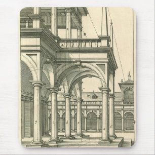 Antieke architectuur, Romeinse binnenplaats met zu Muismat