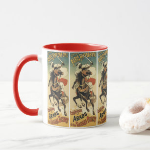 Antieke Art Nouveau, Arabieren van de Saharawoesti Mok