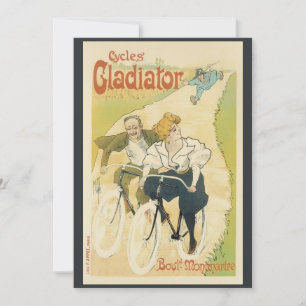 Antieke Art Nouveau, Gladiator Cycles fietsen