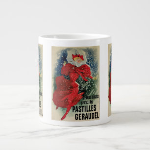 Antieke Art Nouveau Pastilles Geraudel Hoestdrankj Extra Grote Beker