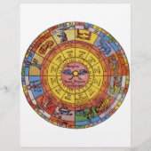 Antieke astrologie, Hemelrad Zodiac Flyer (Achterkant)