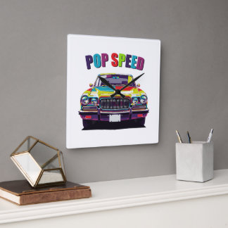 Antieke Autoklokken Vierkante Klok