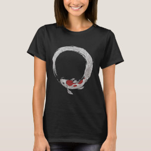 Antieke Aziatische Japanse Koi Karper, Nishikigoi, T-shirt