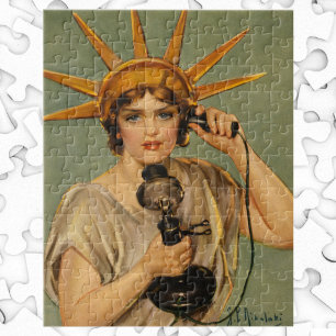 Antieke Beeld van de Vrijheid, Wereldoorlog I Patr Legpuzzel