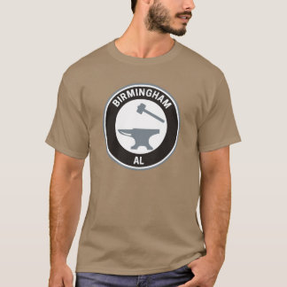 Antieke Birmingham Alabama T-shirt