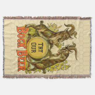 Antieke Bockbierposter: Oude Geit Saloon Bar Deken