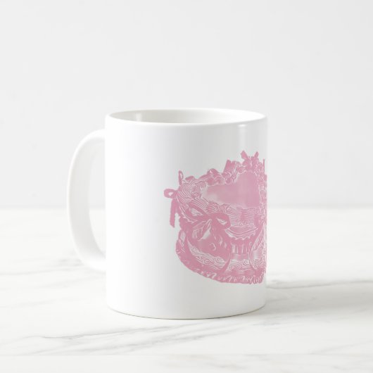 Antieke boog cake mok  (Voorkant links)