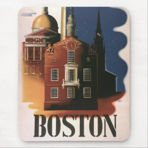 Antieke Boston, Massachusetts Paul Revere's rit Muismat