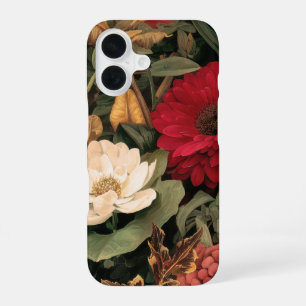 Antieke botanische illustratie iPhone 16 hoesje