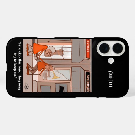Antieke Case-Mate iPhone Case (Achterkant (horizontaal))