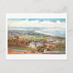 Antieke Colwyn Bay en Old Colwyn Briefkaart