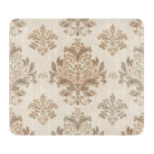 Antieke Damast Elegante Beige Franse Boerderij