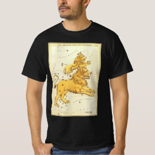 Antieke Dierenriem, Astrologie Leeuw Sterrenbeeld T-shirt