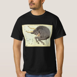 Antieke Dierenriem Astrologie Stier Sterrenbeeld T-shirt