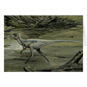 Antieke dinosauriërs, een Krijt Hypsilophodon