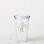 Antieke Draak Acryl Drinkbeker (Achterkant)