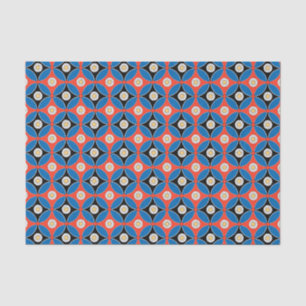 antieke egypte florale geometrische achtergrond tissuepapier