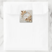 Antieke Ex Libris Sticker (Tas)
