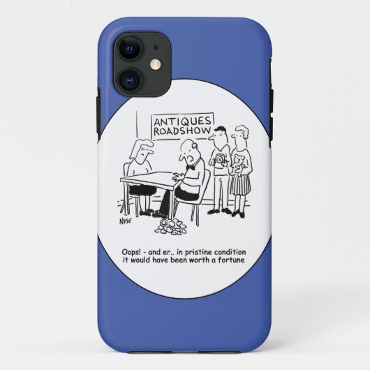 Antieke expert laat een waardevol object vallen Case-Mate iPhone case (Achterkant)
