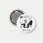 Antieke Expert. Wat is het de Funny Waardering van Magneet (Voorkant / Achterkant)