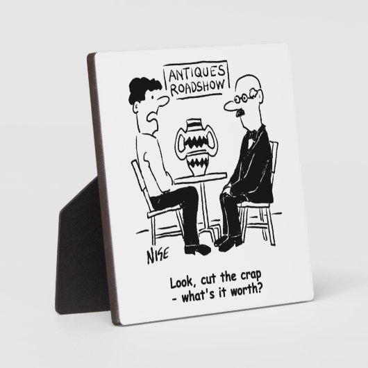 Antieke Expert. Wat is het waard grappig Fotoplaat (Voorkant)