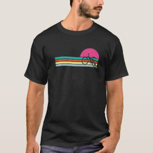 Antieke fiets Fietsen Vrouwen Mannen T-shirt
